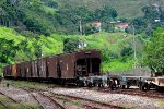 Vagões de um trem de carga geral